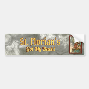 Adesivo Para Carro Ruas. Florim com Balde (Smoke; M 019)