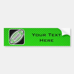 Adesivo Para Carro Rugby verde