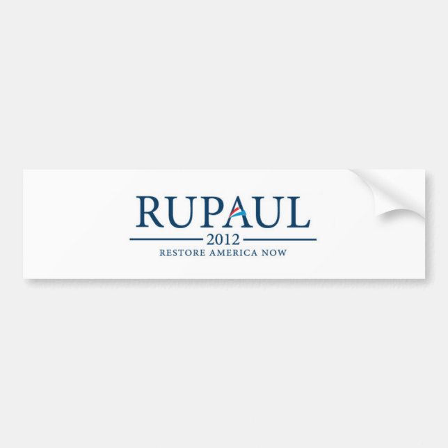 Adesivo Para Carro RuPaul 2012 (Frente)