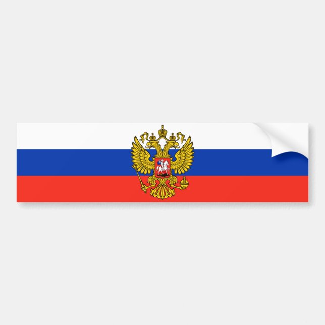 Adesivo Para Carro Rússia (Frente)
