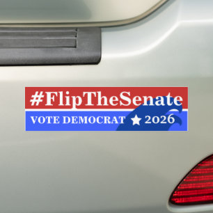 Adesivo Para Carro Sacudir Hashtag Blue Wave Democrata