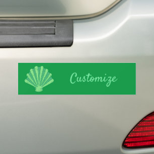 Adesivo Para Carro Sage Verde Concha de Vieira Thunder_Cove 