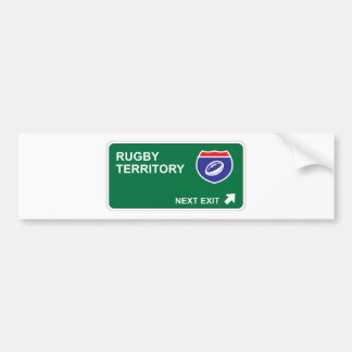 Adesivo Para Carro Saída seguinte do rugby