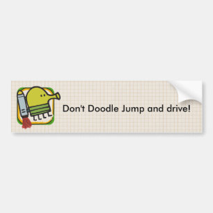 Adesivo Para Carro Salto do Doodle