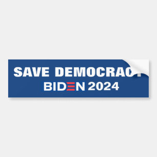 ADESIVO PARA CARRO SALVAR DEMOCRACIA EM 2024