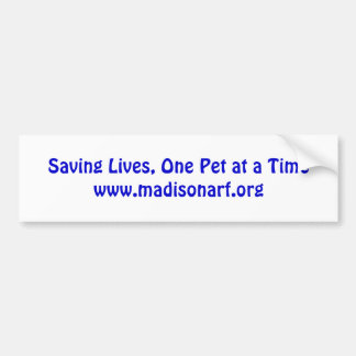 Adesivo Para Carro Salvares vidas, um animal de estimação em