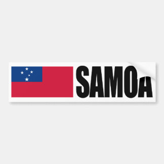 Adesivo Para Carro Samoa Flag