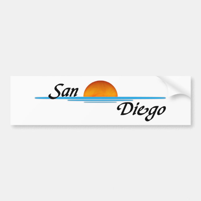 Adesivo Para Carro San Diego (Frente)