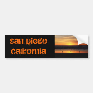 Adesivo Para Carro San Diego Califórnia