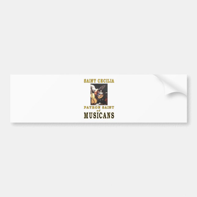 ADESIVO PARA CARRO SANTO CECILIA (Frente)
