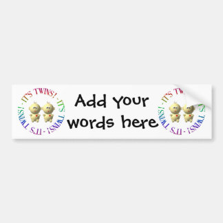 Adesivo Para Carro São gêmeos!