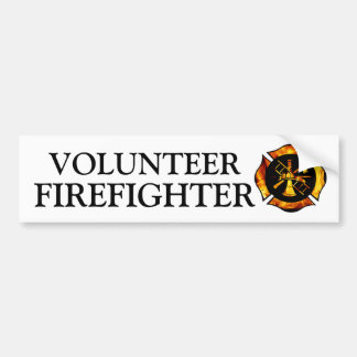 Adesivo Para Carro Sapador-bombeiro voluntário Bumpersticker