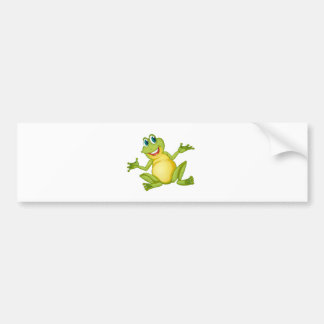 Adesivo Para Carro sapo engraçado