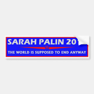 Adesivo Para Carro Sarah Palin 2012