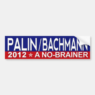 Adesivo Para Carro Sarah Palin/Michele Bachmann 2012