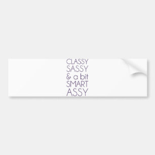Adesivo Para Carro Sassy elegante e um Assy de Smart do bocado