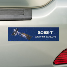 Adesivo Para Carro Satélite de clima GOES-T
