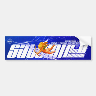 Adesivo Para Carro satomi 25 Race Division Bumper Sticker