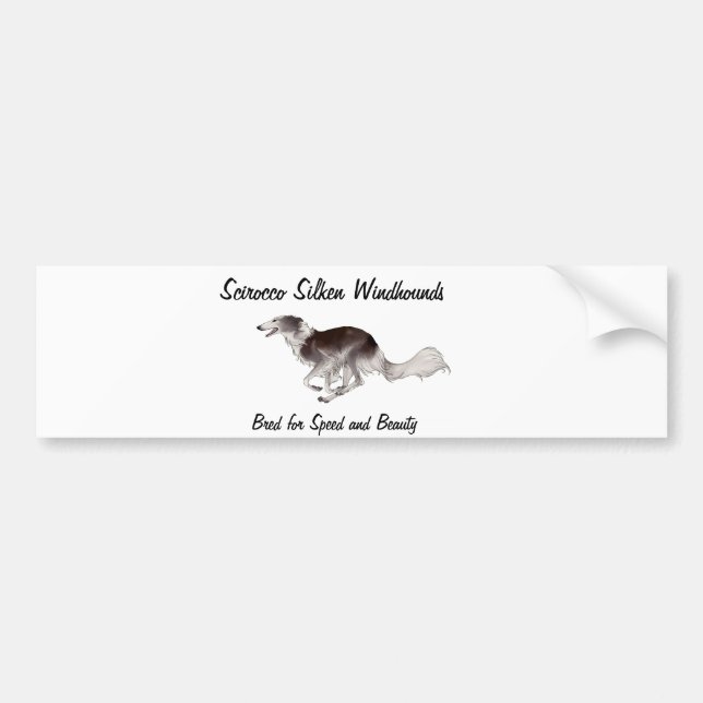 Adesivo Para Carro Scirocco Windhounds macio (Frente)