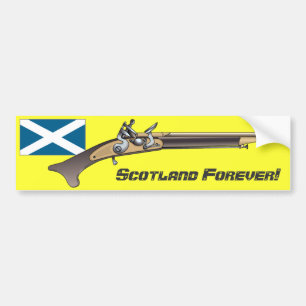 Adesivo Para Carro Scotland para sempre!