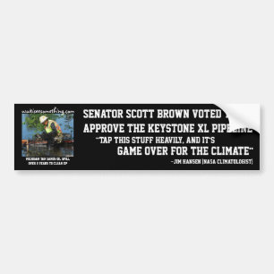Adesivo Para Carro Scott Brown: Encanamento trapezóide do XL