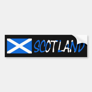 Adesivo Para Carro Scottish Flag Overlay bscnt