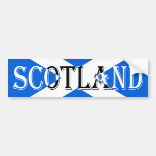 Adesivo Para Carro Scottish Flag Scotland Invertido bscn