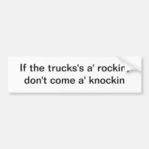 Adesivo Para Carro Se o rockin do a dos caminhões - autocolante no