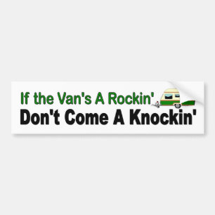 Adesivo Para Carro Se um rockin da camionete não vem um knockin