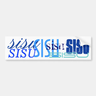 Adesivo Para Carro Se você obteve azuis do presente de SISU no
