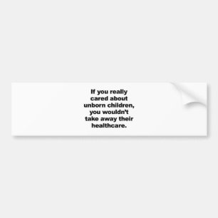 Adesivo Para Carro Se Você Realmente Se Preocupa Com Crianças Não-Nas