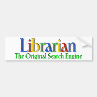 Adesivo Para Carro Search Engine do original do bibliotecário