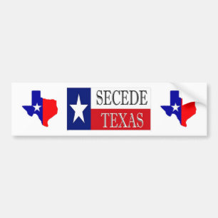 Adesivo Para Carro Secede Texas