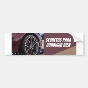 Adesivo Para Carro Secretos para conducir bien