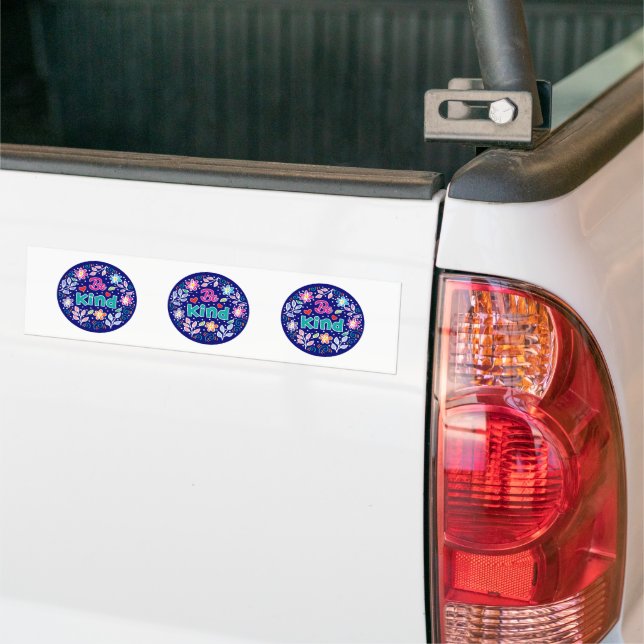Adesivo Para Carro Seja gentil (No caminhão)