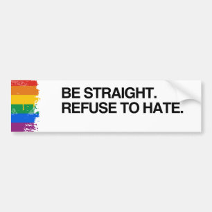 Adesivo Para Carro SEJA HETERO. RECUSAR O ÓDIO - .png