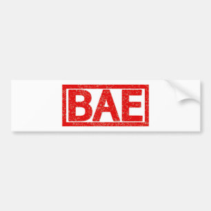 Adesivo Para Carro Selo de Bae