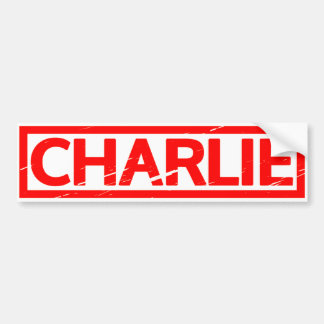 Adesivo Para Carro Selo de Charlie