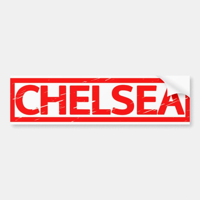 Adesivo Para Carro Selo de Chelsea (Frente)