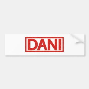 Adesivo Para Carro Selo de Dani