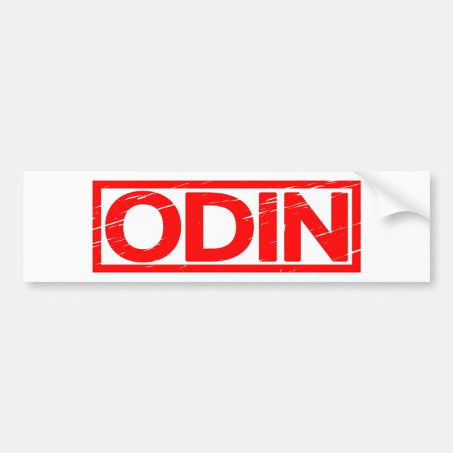 Adesivo Para Carro Selo de Odin (Frente)