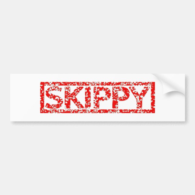 Adesivo Para Carro Selo de Skippy (Frente)