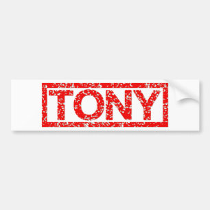 Adesivo Para Carro Selo de Tony