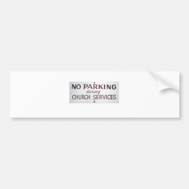 Adesivo Para Carro Sem Estacionamento (Frente)