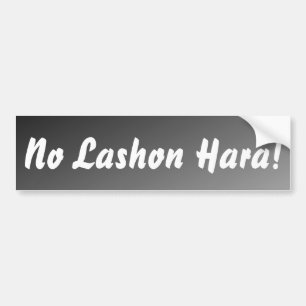 Adesivo Para Carro Sem Lashon Hara Black Ombre