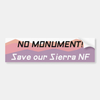 Adesivo Para Carro Sem Monumento Salve nosso Pastel Sierra NF