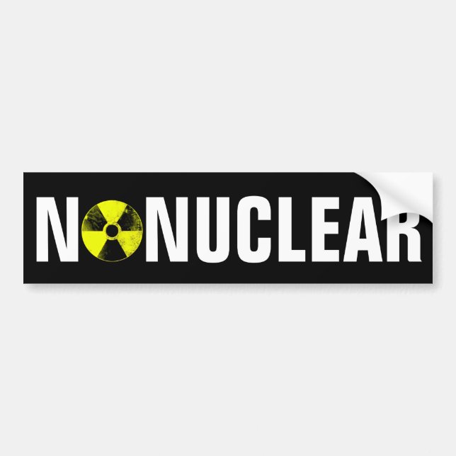 Adesivo Para Carro Sem nuclear (Frente)