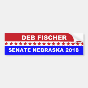 Adesivo Para Carro Senado 2018 do Deb Fischer