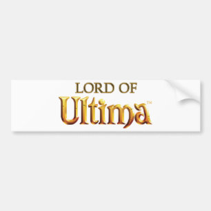 Adesivo Para Carro Senhor do logotipo de Ultima