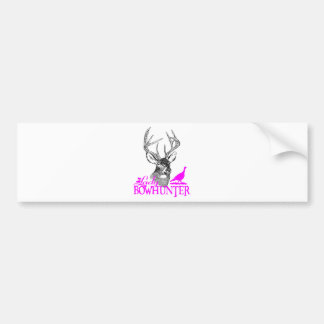 ADESIVO PARA CARRO SENHORA BOWHUNTER CERVO & TURQUIA
